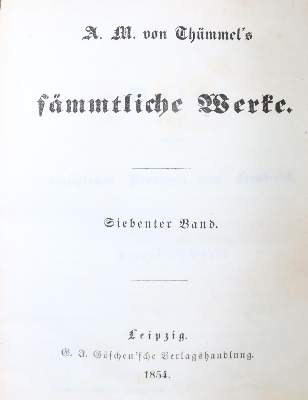 Bild Nr.1: 129-1071 Sammlung: (Literatur und illustrierte Bücher bis 19.Jahrhundert)