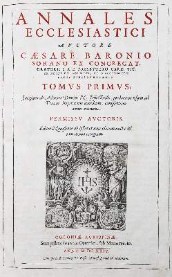 Bild Nr.2: 129-11 Baronio,C.: (Alte Drucke, Handschriften und Theologie)