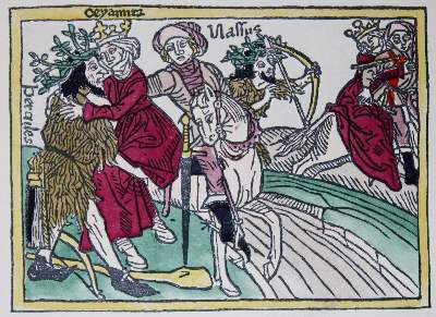Bild Nr.1: 129-1129 Boccaccio,G.: (Literatur und illustrierte Bücher 20.Jahrhundert - Alte Literatur in modernen Ausgaben)