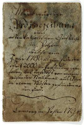 Bild Nr.1: 129-113 Prophezeihung, Merkwürdige,: (Handschriften)