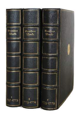 Bild Nr.1: 129-1180 Goethe,J.w.V.: (Literatur und illustrierte Bücher 20.Jahrhundert - Alte Literatur in modernen Ausgaben)