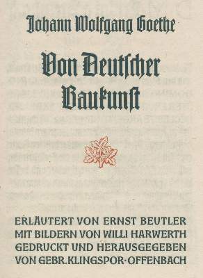 Bild Nr.1: 129-1181 Goethe,(J.W.v.): (Literatur und illustrierte Bücher 20.Jahrhundert - Alte Literatur in modernen Ausgaben)