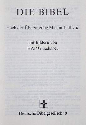 Bild Nr.1: 129-1187 Grieshaber,HAP.: (Literatur und illustrierte Bücher 20.Jahrhundert - Alte Literatur in modernen Ausgaben)