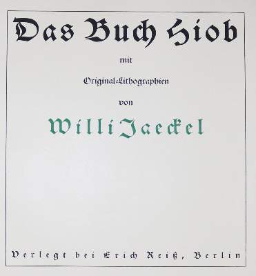 Bild Nr.1: 129-1198 Jaeckel,W.: (Hiob)