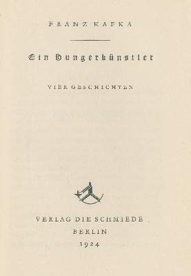 Bild Nr.1: 129-1221 Kafka,F.: (Literatur und illustrierte Bücher 20.Jahrhundert - Alte Literatur in modernen Ausgaben)