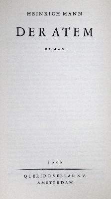 Bild Nr.1: 129-1247 Mann,H.: (Literatur und illustrierte Bücher 20.Jahrhundert - Alte Literatur in modernen Ausgaben)
