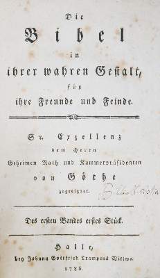 Bild Nr.1: 129-126 Hezel,W.F. u. J.G.F.Leun (Hrsg.).: (Alte Drucke, Handschriften und Theologie)