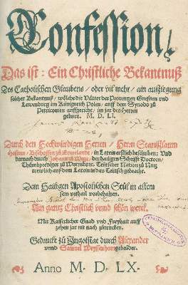 Bild Nr.1: 129-128 Hosius,S. u. J. zu Wege.: (Alte Drucke, Handschriften und Theologie)