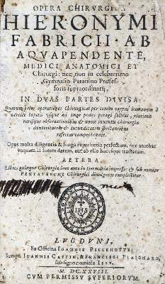 Bild Nr.1: 129-1386 Fabricius ab Aquapendente,H.: (Medizin)