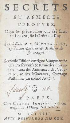 Bild Nr.1: 129-1402 Rousseau,H.de Montbazon.: (Medizin)