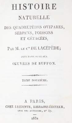 Bild Nr.1: 129-1416 Buffon,(G.L.L.de).: (Zoologie, Fische)