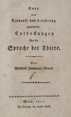 Bild Nr.1: 129-1435 Wenzel,G.I.: (Zoologie)