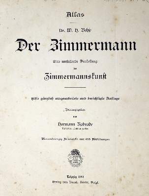 Bild Nr.1: 129-1447 Behse,W.H. u. H.Robrade.: (Verschiedene Gebiete - Varia, Bauwesen)