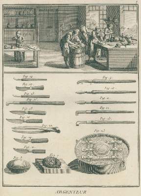 Bild Nr.3: 129-1451 Diderot,D. & J.d'Alembert.: (Verschiedene Länder - Geschichte, Berufe)