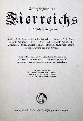 Bild Nr.1: 129-1494 Schubert,G.H.v.: (Verschiedene Gebiete - Varia)