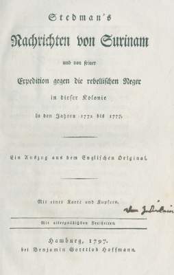 Bild Nr.1: 129-1526 Stedman,(J.G.).: (Amerika)