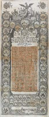 Bild Nr.1: 129-1574 Wappen-Calender,: (Deutschland, Frankfurt a. Main)