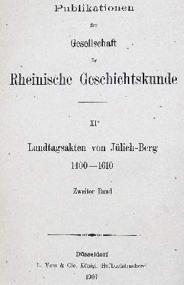 Bild Nr.1: 129-1585 Below,G.v.: (Deutschland, Jülich)