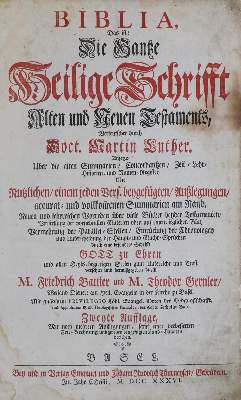 Bild Nr.1: 129-16 Biblia germanica.: (Bibeln)