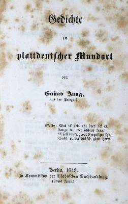 Bild Nr.1: 129-1628 Jung,G.: (Deutschland, Revolution 1848/49 - Vormärz - Politik)