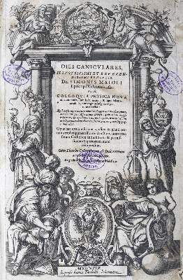 Bild Nr.11: 129-165 Maiolus,S.: (Alte Drucke, Handschriften und Theologie)