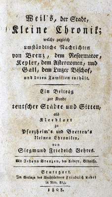 Bild Nr.1: 129-1661 Gehres,S.F.: (Deutschland, Weil der Stadt)