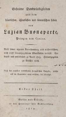 Bild Nr.1: 129-1693 Buonaparte,L.de.: (Frankreich, Napoleon)