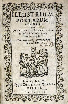 Bild Nr.1: 129-170 Mirandula,O.: (Alte Drucke, Handschriften und Theologie)