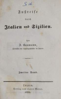 Bild Nr.1: 129-1702 Baumann,J.: (Italien)