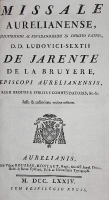 Bild Nr.1: 129-171 Missale aurelianense,: (Alte Drucke, Handschriften und Theologie)