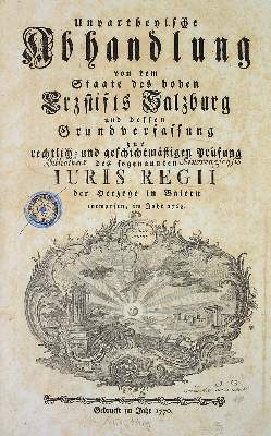 Bild Nr.1: 129-1728 (Kleinmayr,J.F.T.v.).: (Österreich, Salzburg)