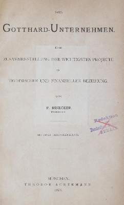 Bild Nr.1: 129-1738 Rinecker,F.: (Schweiz)
