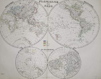 Bild Nr.1: 129-1754 Kiepert,H. u.a.: (Verschiedene Länder - Geschichte, Atlanten)