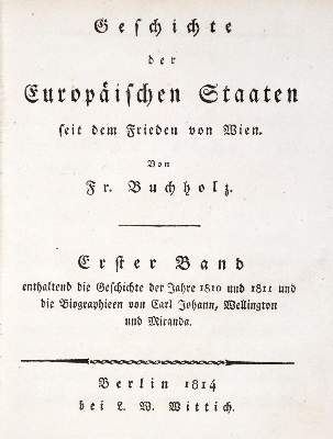 Bild Nr.1: 129-1780 Buchholz,F.: (Verschiedene Länder - Geschichte, Europa)