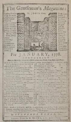 Bild Nr.1: 129-1788 Gentleman's Magazine, The,: (Verschiedene Länder - Geschichte)