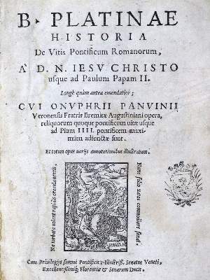 Bild Nr.1: 129-182 Platina,B.: (Päpste)