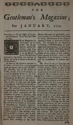 Bild Nr.1: 129-1822 Gentleman's Magazine, The,: (Verschiedene Länder - Geschichte)