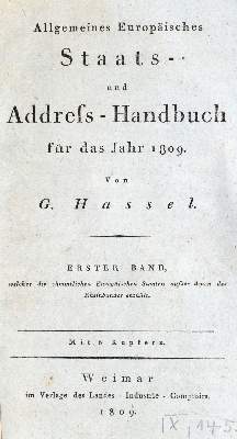 Bild Nr.1: 129-1861 Hassel,G.: (Verschiedene Länder - Geschichte)