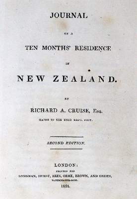 Bild Nr.1: 129-1876 Cruise,R.A.: (Verschiedene Länder - Geschichte, Neuseeland)