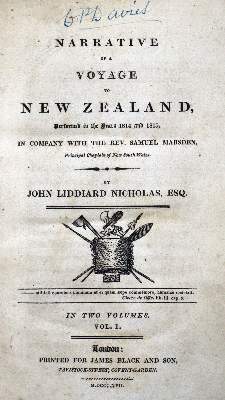 Bild Nr.1: 129-1879 Nicholas,J.L.: (Verschiedene Länder - Geschichte, Neuseeland)