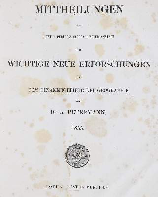 Bild Nr.1: 129-1885 Petermann,A.: (Verschiedene Länder - Geschichte)