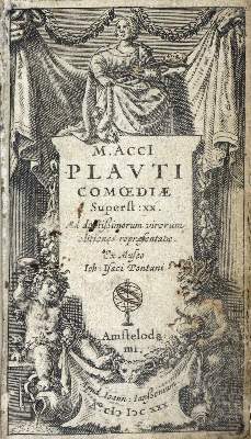 Bild Nr.1: 129-190 Plautus,T.M.: (Alte Drucke, Handschriften und Theologie)