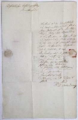 Bild Nr.1: 129-1937 Osiander, Friedrich Otto,: (Autographen)