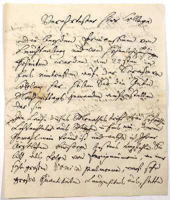 Bild Nr.1: 129-1944 Ullersperger, Johann Baptist,: (Autographen)