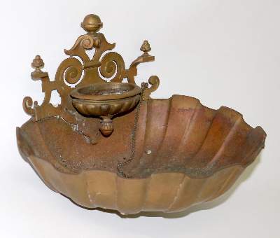Bild Nr.2: 129-1960 Historismus Kupfer Lavabo.: (Varia)
