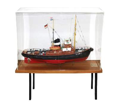 Bild Nr.1: 129-2012 Hafenschlepper Bugsier 3.: (Varia, Seewesen)