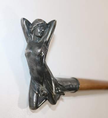 Bild Nr.2: 129-2027 WMF Art Nouveau Spazierstock: (Varia, Spazioerstock, Art Deco)