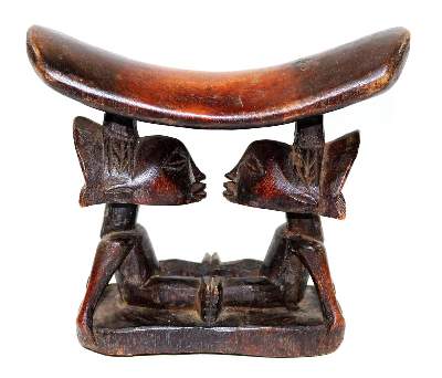 Bild Nr.1: 129-2040 Kopfstütze der Luba.: (Afrika, Kongo)