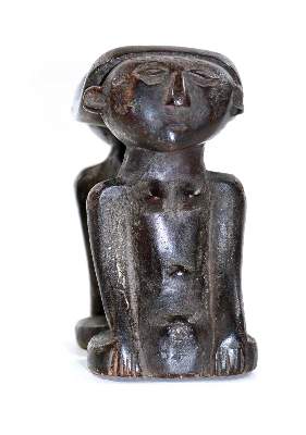 Bild Nr.2: 129-2053 Kopfstütze der Luba.: (Afrika, Zaire)
