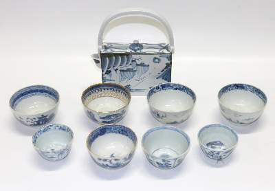 Bild Nr.1: 129-2060 China 8 Koppchen: (Asiatika)